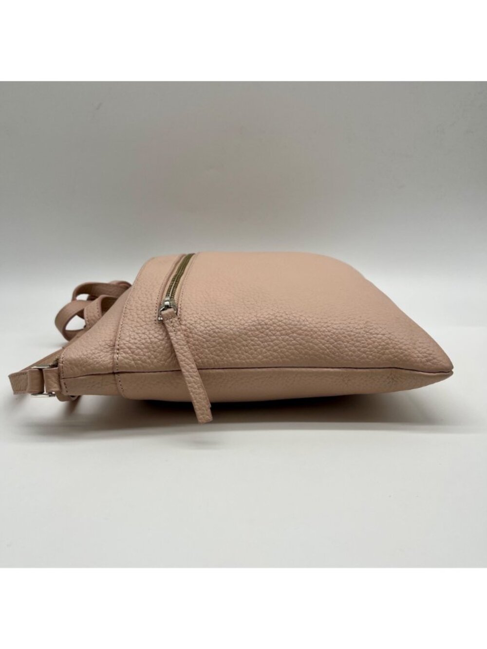Halogen Pink Leather Crossbody Bag - Picture 4 of 11